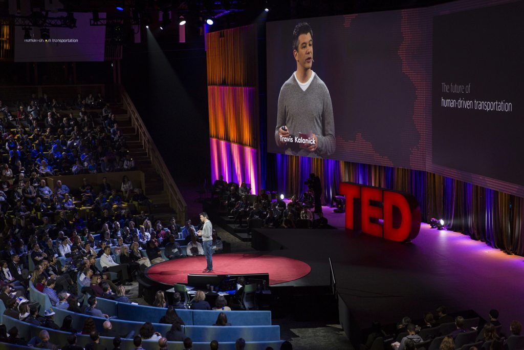Travis Kalanick speaks at TED2016 - Dream, February 15-19, 2016, Vancouver Convention Center, Vancouver, Canada.