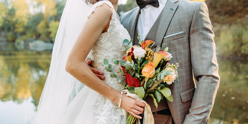 bride and groom