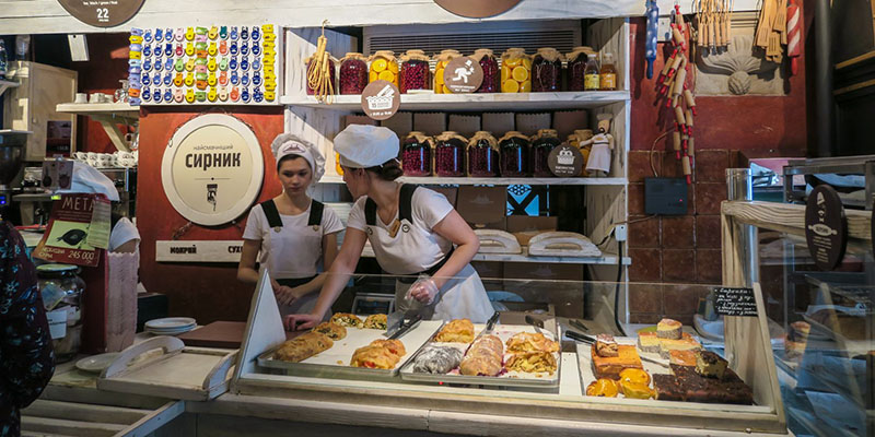 workers in a bakery