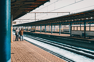 train station