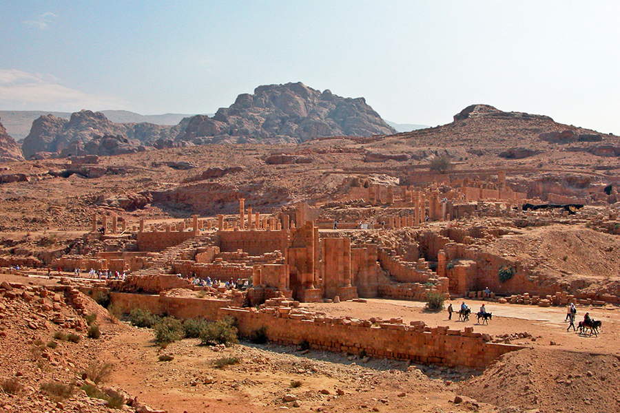 Great Temple and Temenos Gate, Petra, Jordan